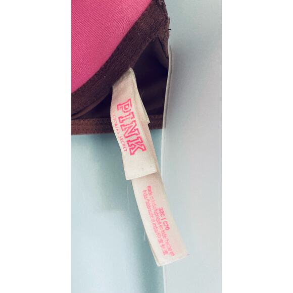 PINK Victoria's Secret Push Up Bra 32C Racerback - Picture 5 of 9